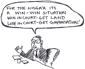 cartoon about nisga'a treaty