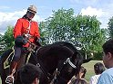 Riverboat Days 2002 - Opening Ceremonies - RCMP on horseback