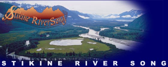 Stikine Riversong Boat Trips and Tours on the Stikine River, from Telegraph Creek, British Columbia, Canada to Wrangell, Alaska.